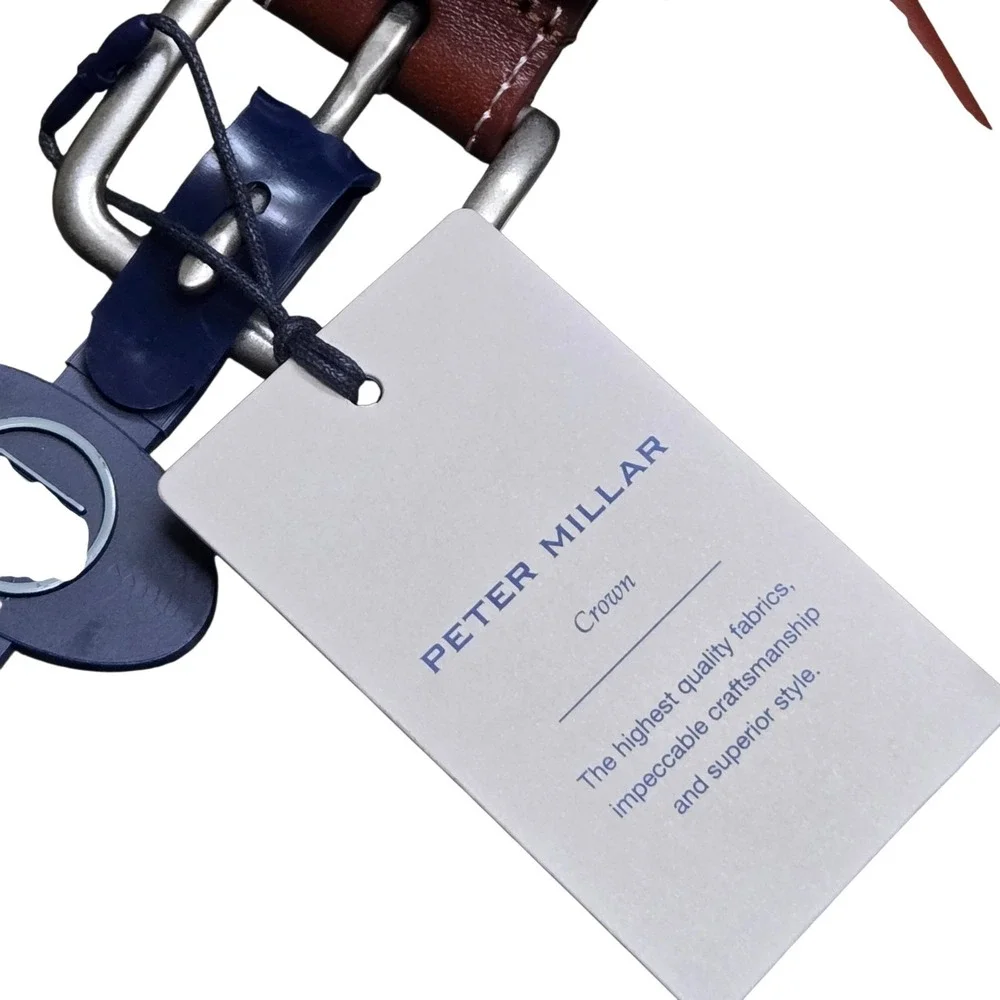 RARE Peter Millar Crown Belt Byron Nelson The‎ CJ Cup Golf Men's Size 42 USA NWT